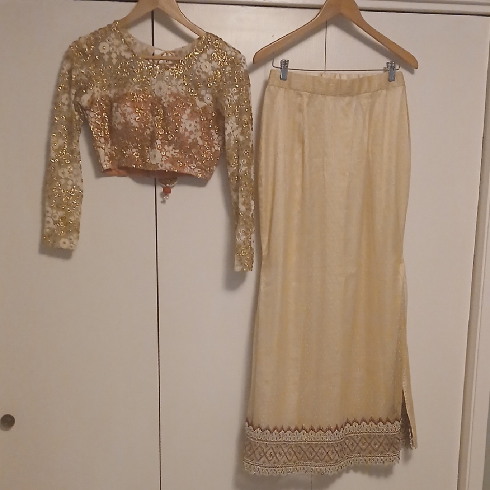 Vintage Bohemian, India Set, Skirt Top